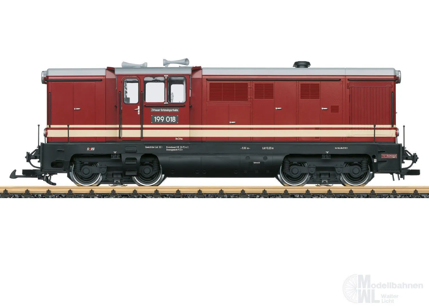LGB 26450 - Diesellok BR 199 018 SOEG Ep.VI 1:22,5 Sound
