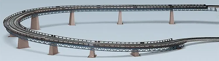 Faller 120471 - Auf- Und Abfahrt Kpl. H0 1:87