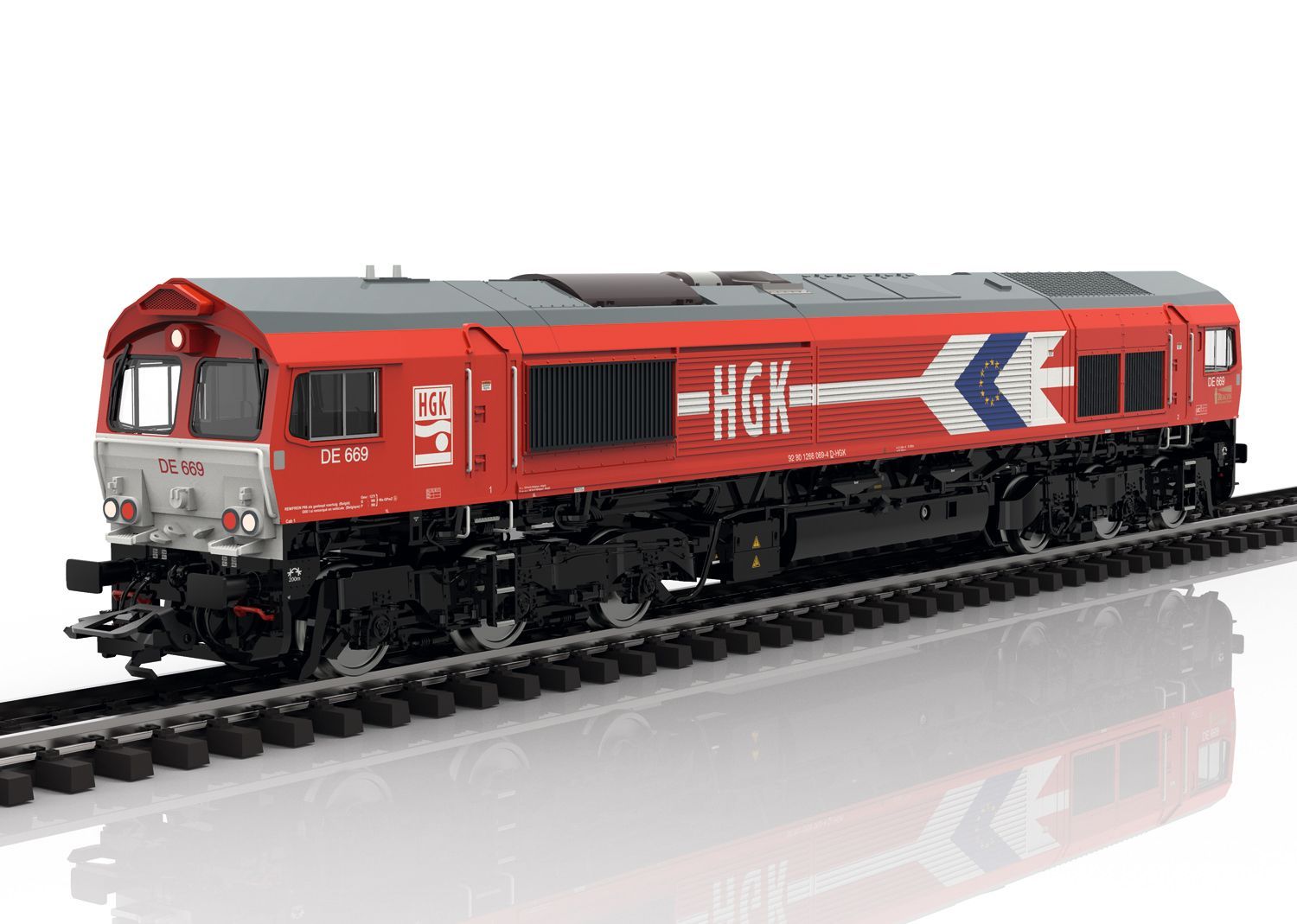 Trix 22691 - Diesellok EMD Serie 66 HGKE Ep.VI H0/GL Sound