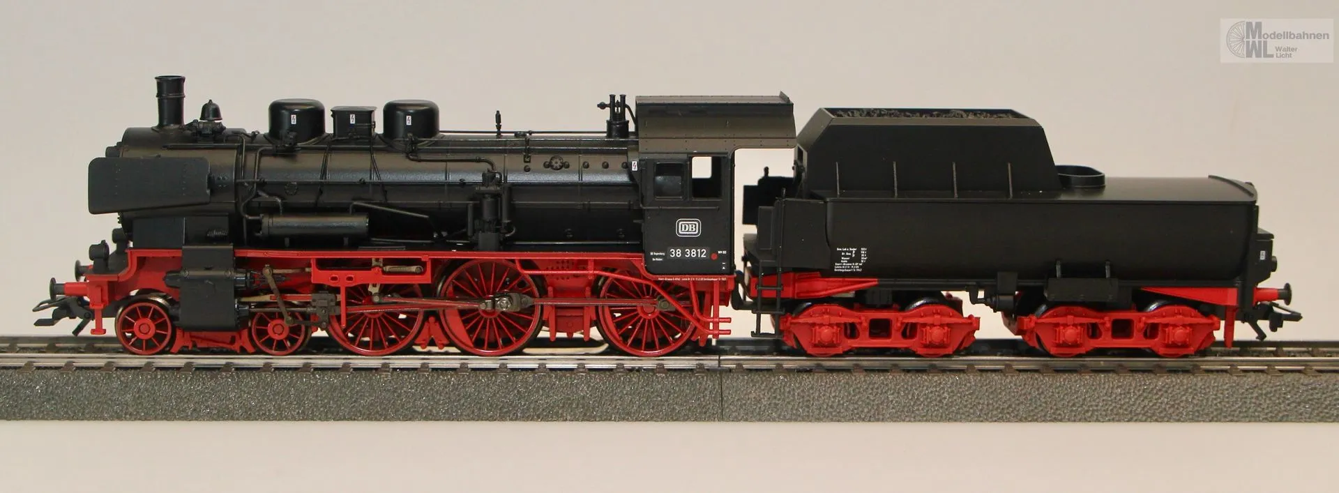 Märklin 37035 - MÄRKLIN - Dampflok BR 38.10-40 DB Ep.III H0/WS Sound mfx