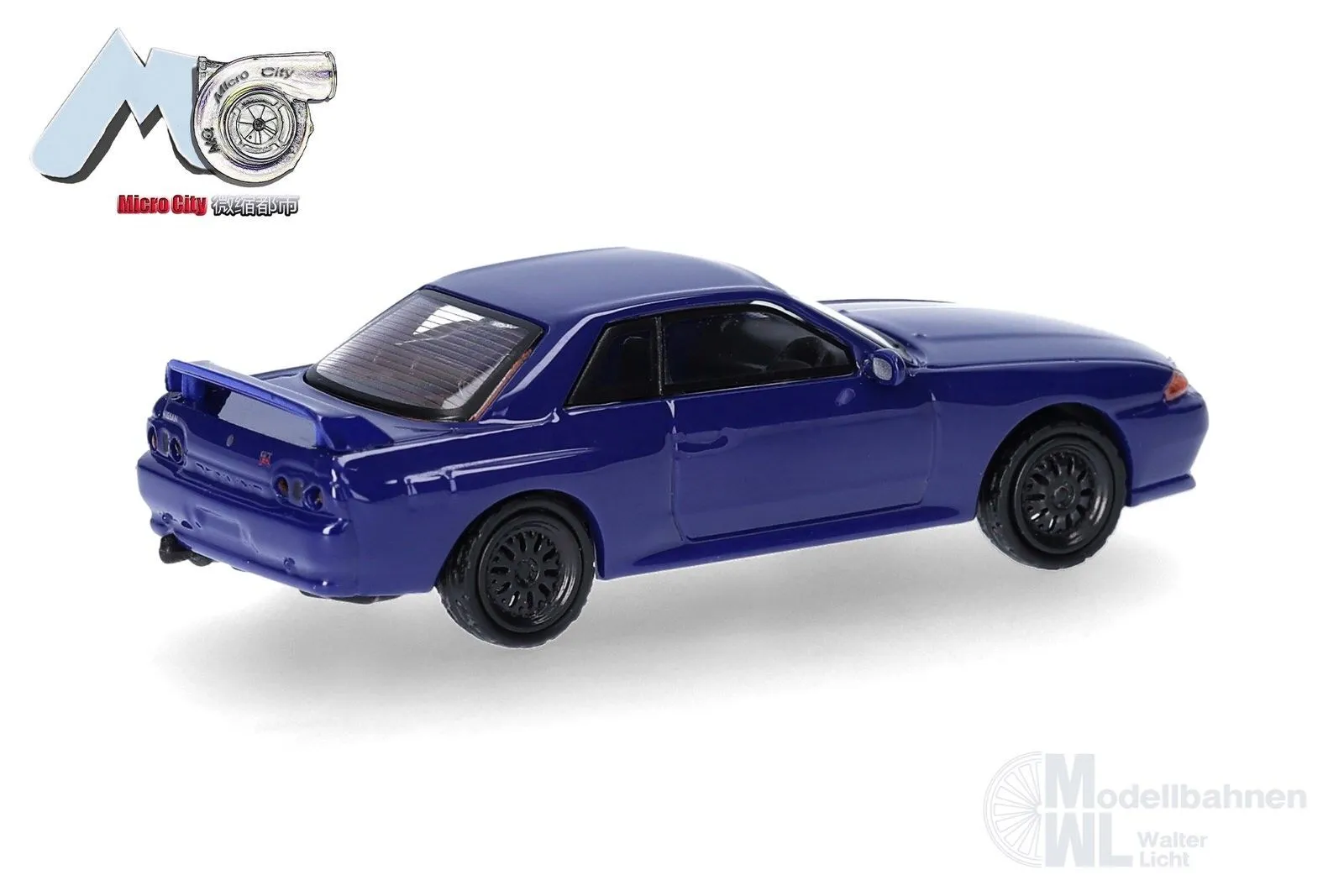 Herpa 87MC000101 - Nissan Skyline GTR32 blau H0 1:87