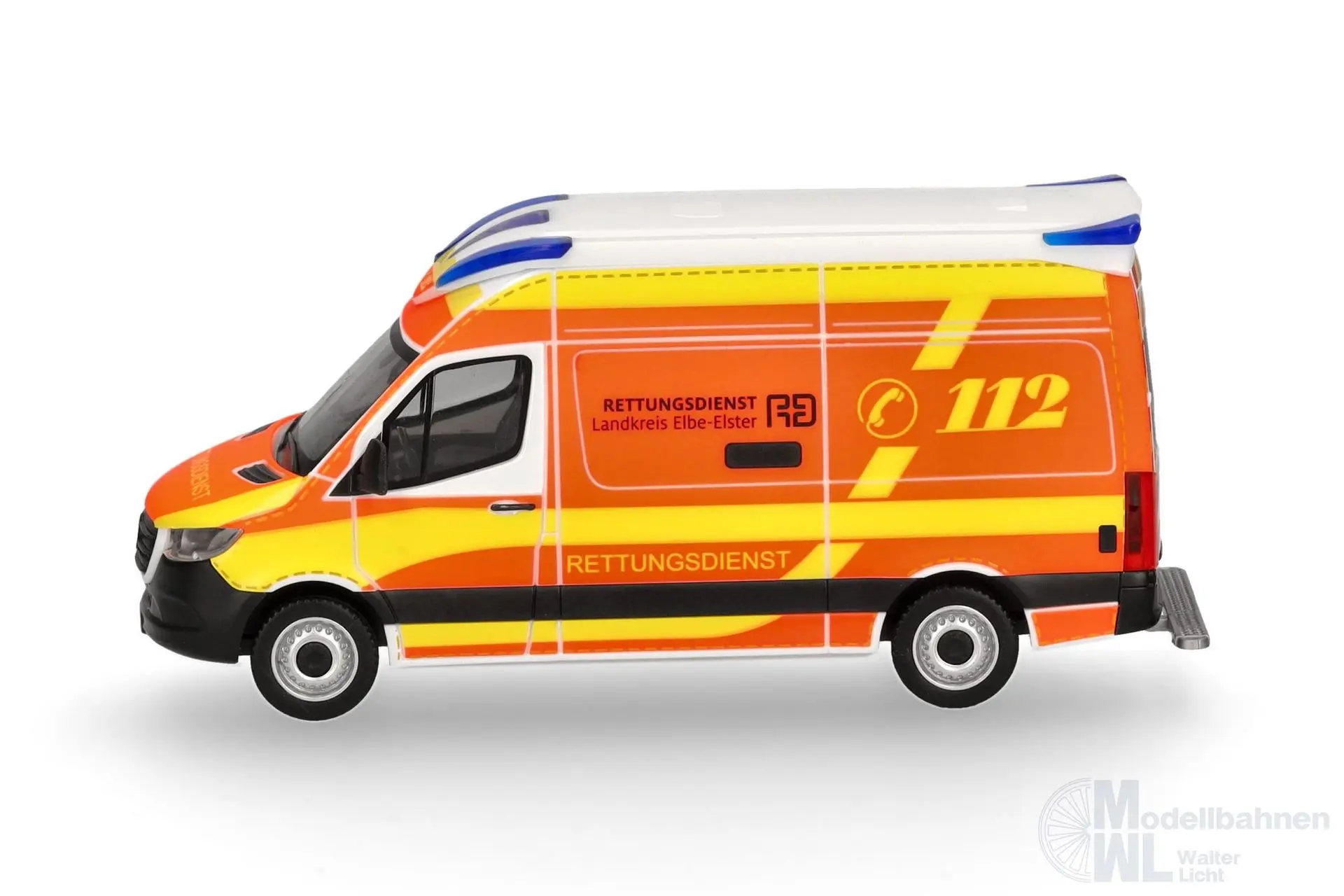 Herpa 099042 - Mercedes-Benz Sprinter `18 Delfis RTW H0 1:87