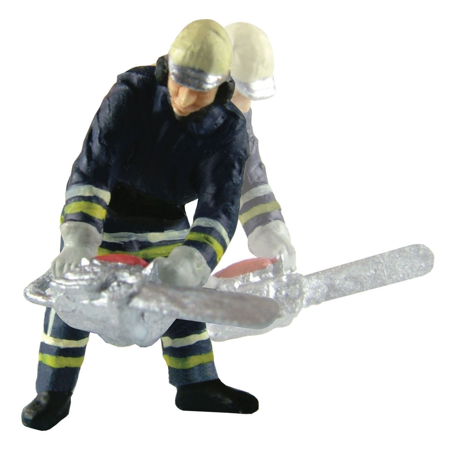 Viessmann 1541 - Feuerwehrmann mit Kettensäge bewegt H0 1:87 Viessmann 1541 - Feuerwehrmann mit Kettensäge bewegt H0 1:87