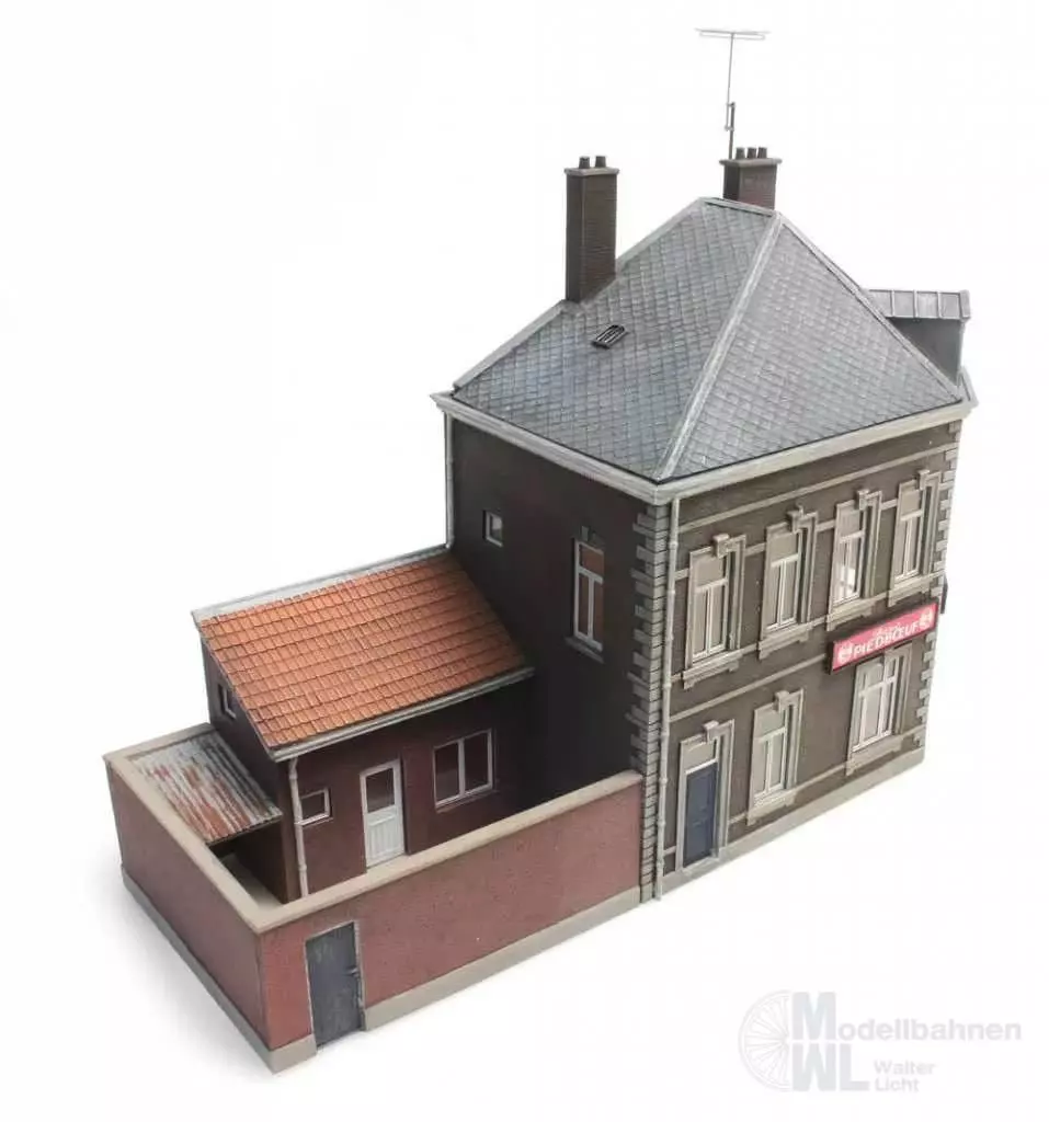 ARTITEC b.v. 10327 - Kneipe De Statie BAUSATZ H0 1:87