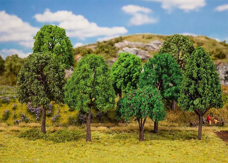 Faller 181477 - 20 Mischwaldbäume, sortiert H0 1:87