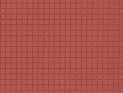 Auhagen 52422 - 1 Marktplatte rotbraun lose H0 1:87 / TT 1:120