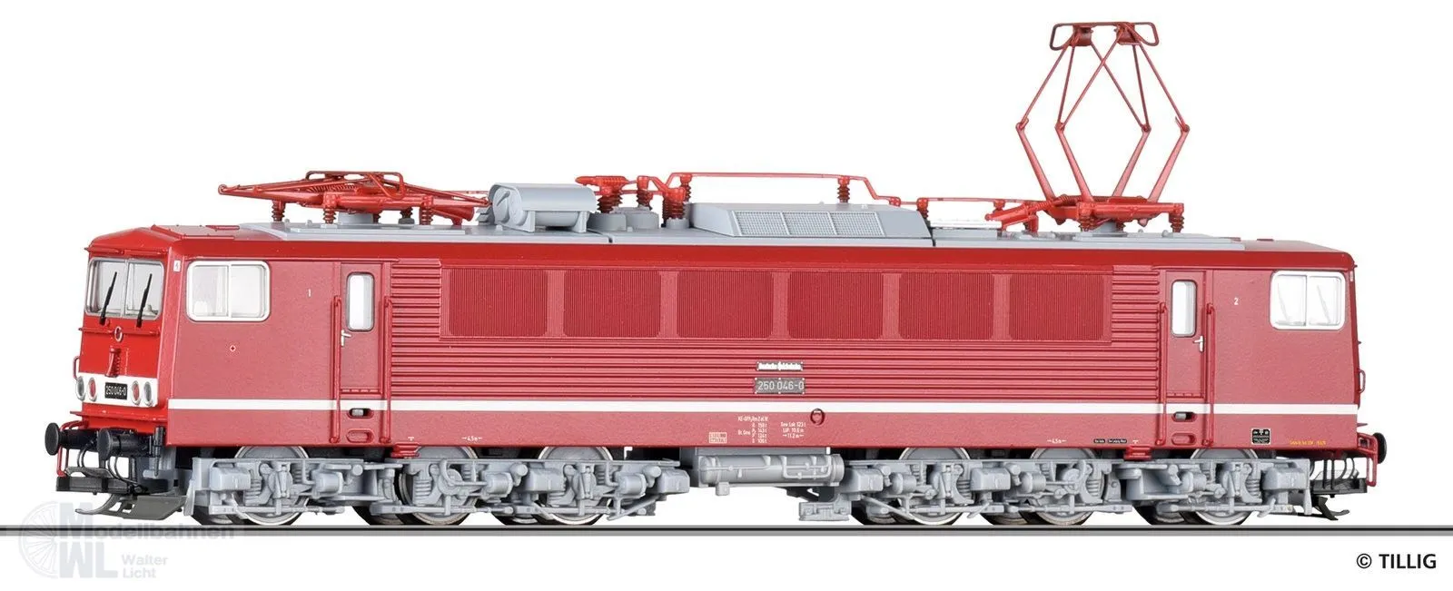 Tillig 04334 - E-Lok BR 250 DR Ep.IV TT 1:120