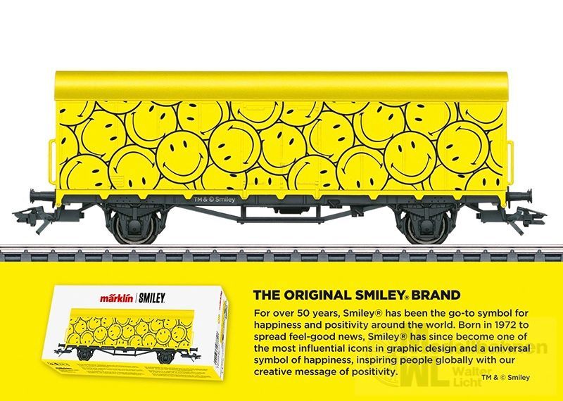 Märklin 48880 - MÄRKLIN - Smiley wagon 2023 H0/WS Märklin 48880 - MÄRKLIN - Smiley wagon 2023 H0/WS