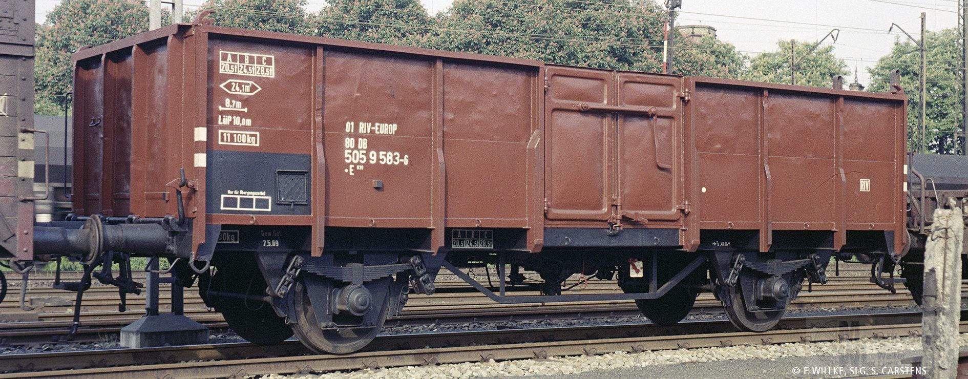 Brawa 50062 - Güterwagen offen DB Ep.IV 01 80 505 9 583-6 H0/GL