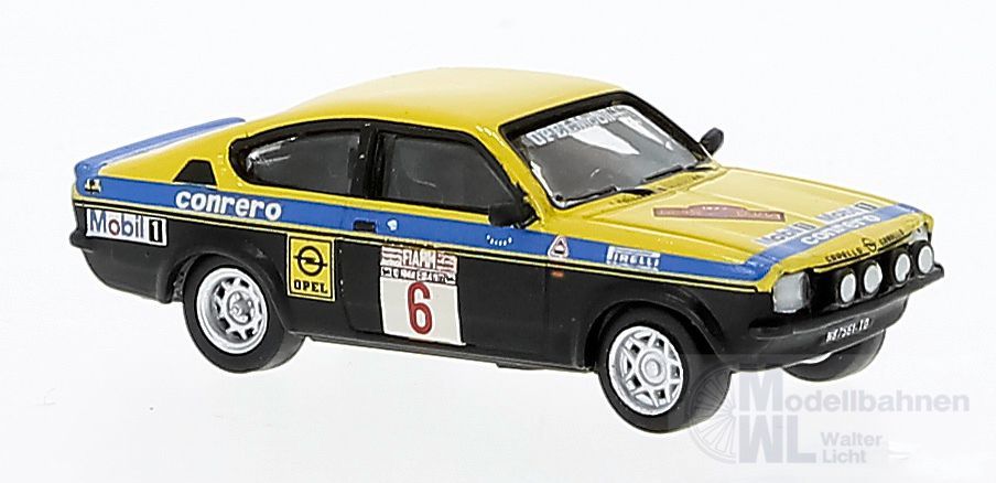 Brekina 20404 - Opel Kadett C GT/E von Amilcare Ballestrieri Rallye Elba 1977 H0 1:87 Brekina 20404 - Opel Kadett C GT/E von Amilcare Ballestrieri Rallye Elba 1977 H0 1:87