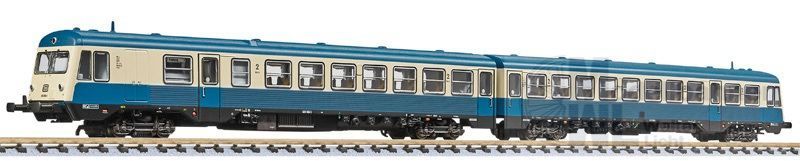 Liliput 163217 - Triebwagen BR 628 008-5/628 018-4 DB Ep.IV ozeanblau N 1:160 Liliput 163217 - Triebwagen BR 628 008-5/628 018-4 DB Ep.IV ozeanblau N 1:160