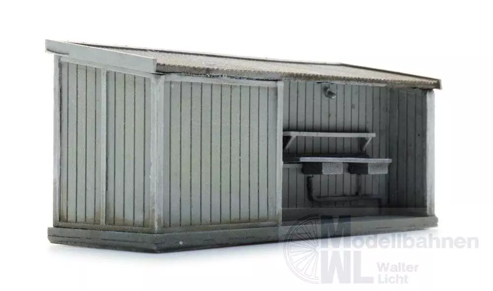 ARTITEC b.v. 14176 - Dusche und Toilettenblock Campingplatz BAUSATZ N 1:160
