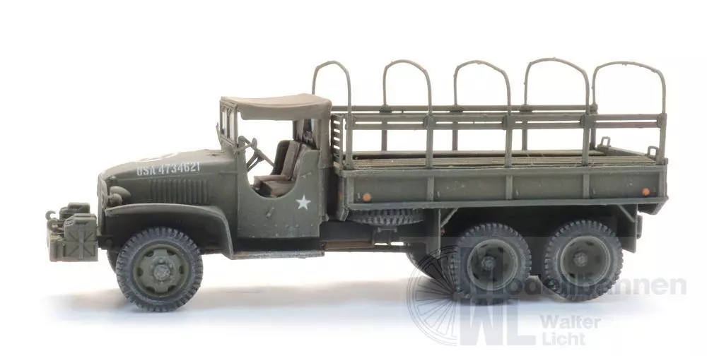 ARTITEC b.v. 6870732 - US GMC CCKW-353 Cargo open bed H0 1:87