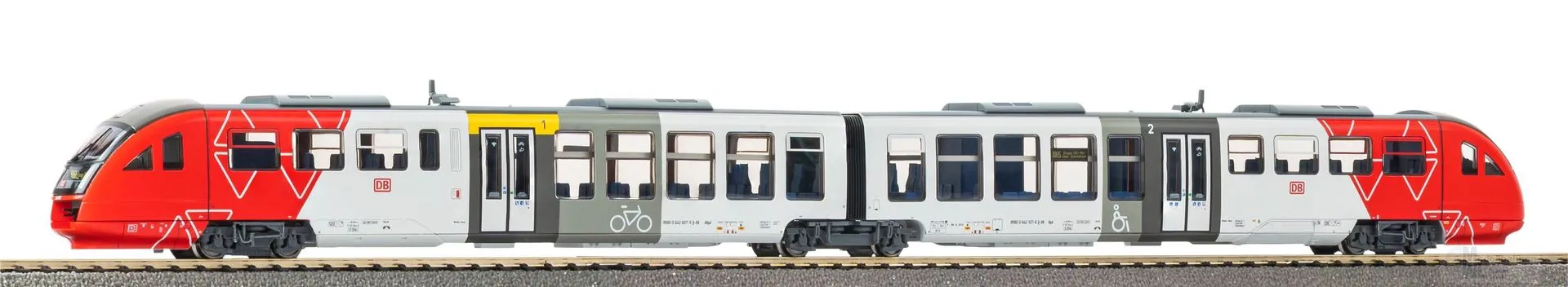 Piko 52077 - Dieseltriebwagen Desiro DB Ep.VI Saarlandbahn H0/GL