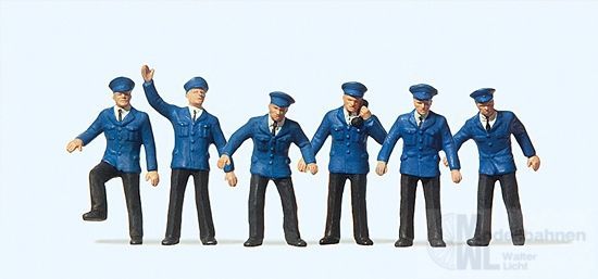 Preiser 14012 - Bahnpersonal DB H0 1:87 Preiser 14012 - Bahnpersonal DB H0 1:87