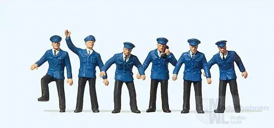 Preiser 14012 - Bahnpersonal DB H0 1:87