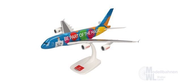 Herpa 613842 - Emirates Airbus A380 “Destination Dubai” – A6-EOT 1:250