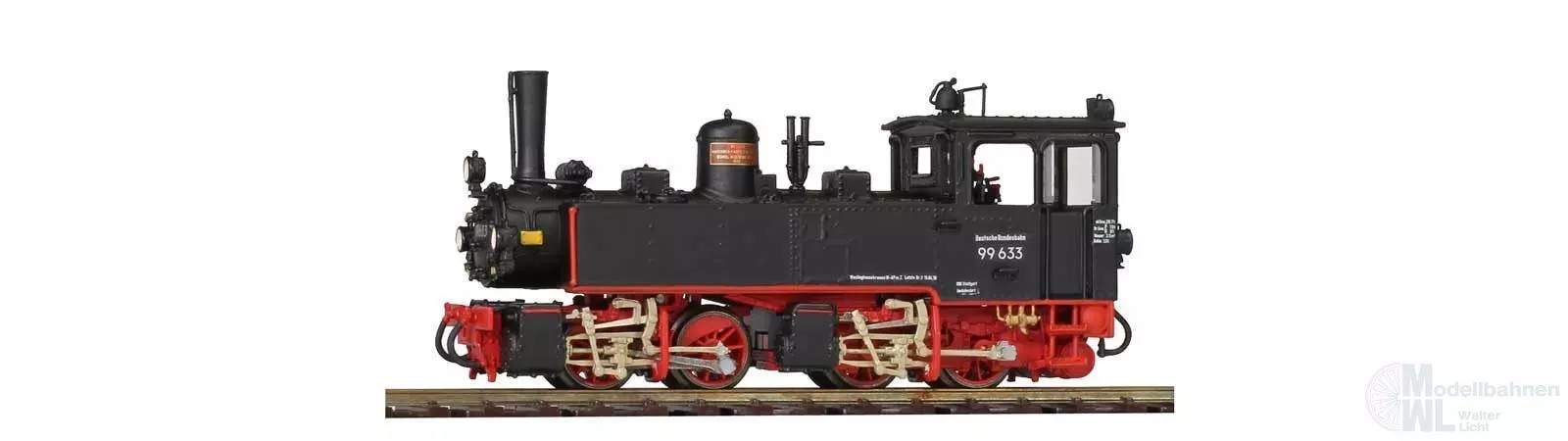 Bemo 1004816 - Dampflok BR 99 633 Öchsle Ep.VI württ. Tssd Fertigmodell H0e