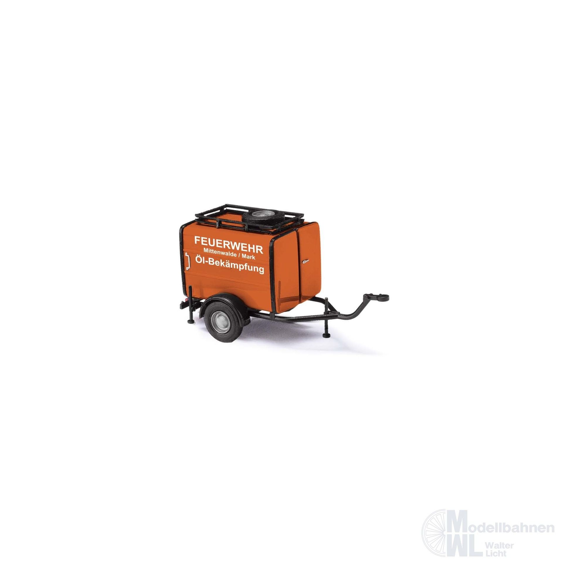 Busch 54908 - STA Anhänger FW Mittenwalde H0 1:87