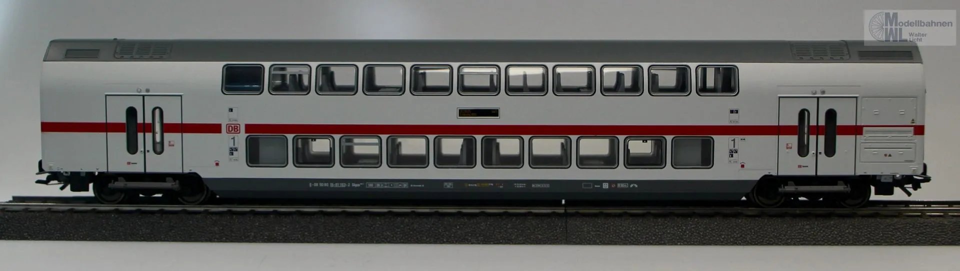 Märklin 43481 - MÄRKLIN - IC-Doppelstockwagen DB Ep.VI 1.Kl. H0/WS