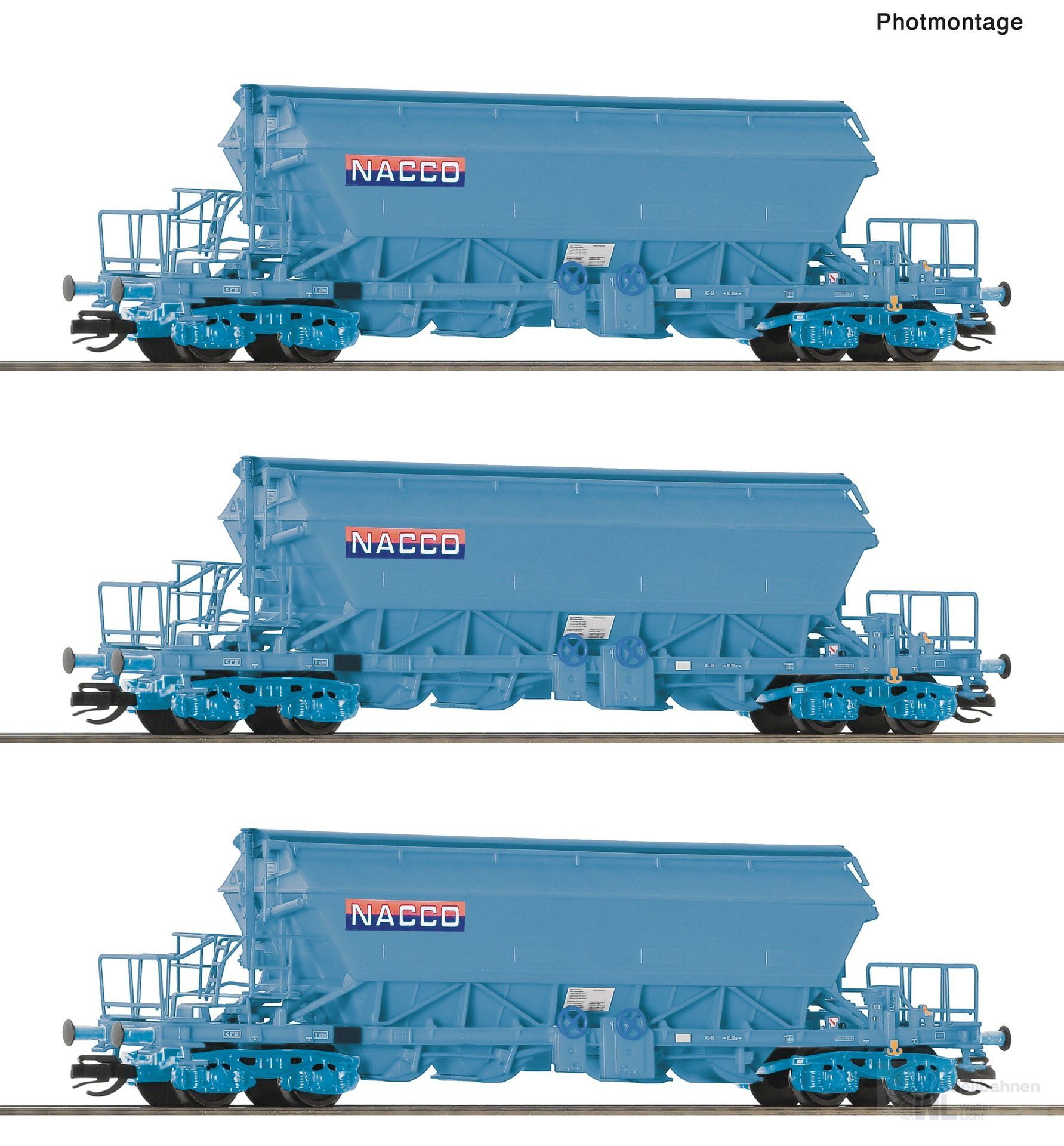 Roco 6680031 - Kaliwagen Set Nacco Ep.VI 3.tlg. TT 1:120