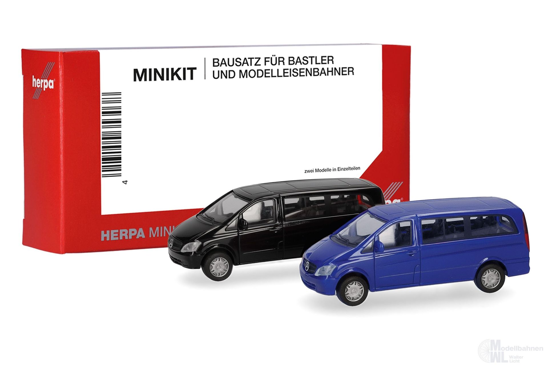 Herpa 014212-002 - MiKi Mercedes-Benz Vito Bus 2010 H0 1:87