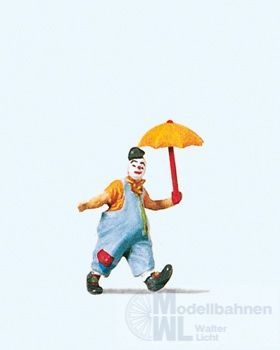 Preiser 29001 - Clown mit Schirm H0 1:87