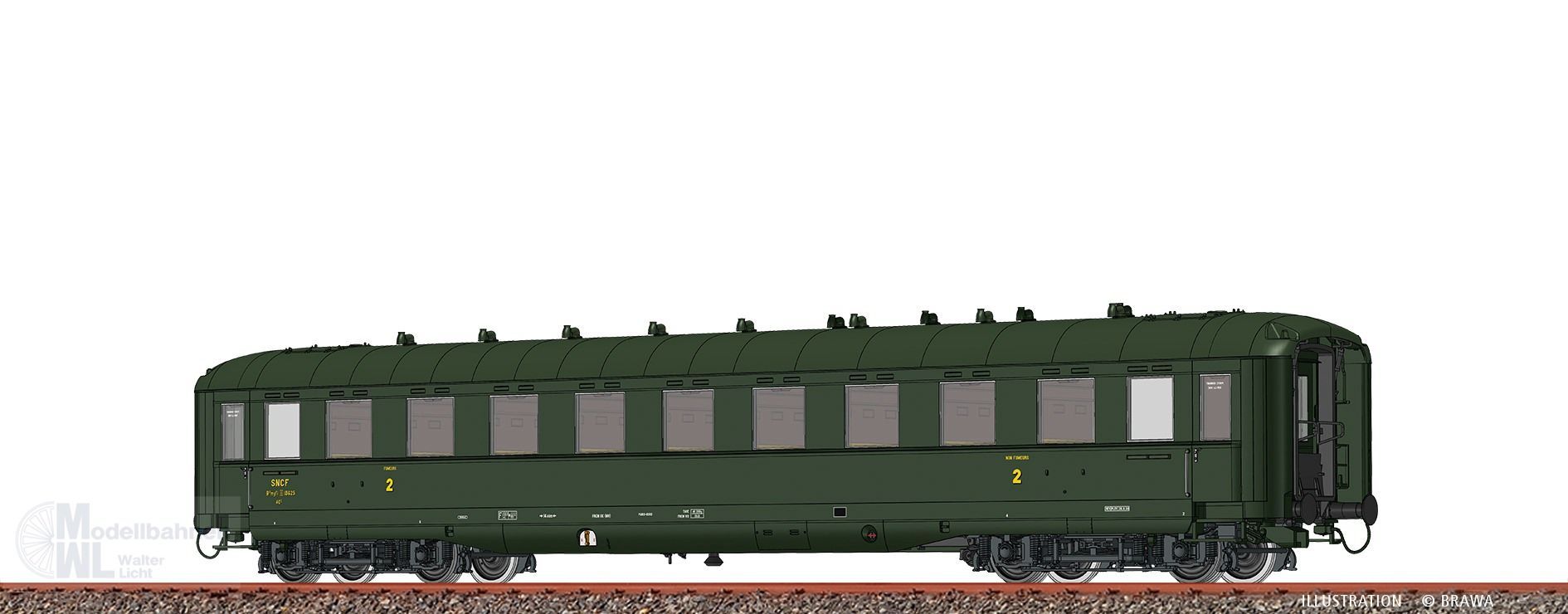 Brawa 51124 - Schürzenwagen SNCF Ep.III B10myfi H0/GL DIGITAL EXTRA Brawa 51124 - Schürzenwagen SNCF Ep.III B10myfi H0/GL DIGITAL EXTRA