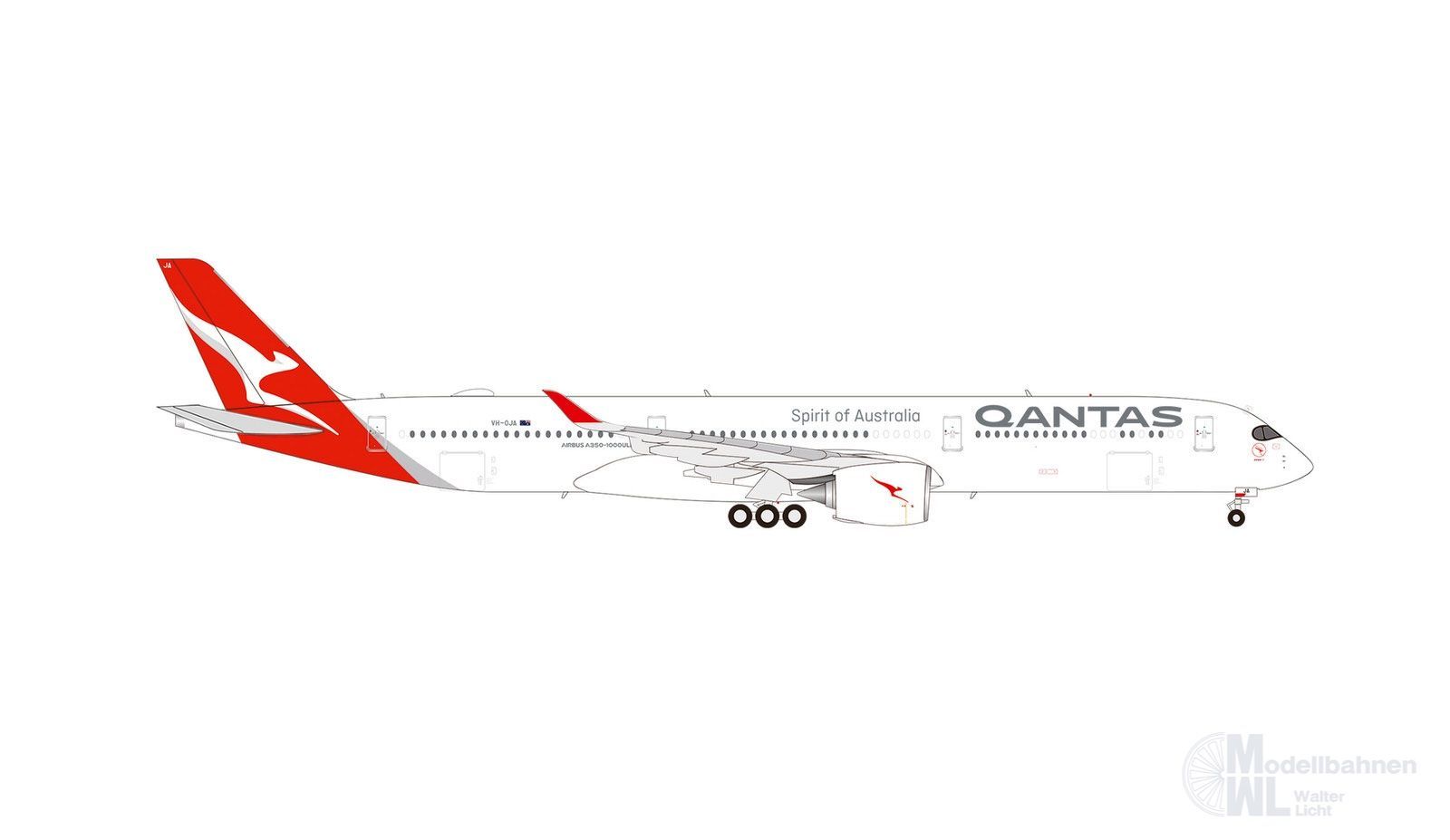 Herpa 574327 - Airbus A350-1000ULR Qantas Projekt Sunrise 1:200