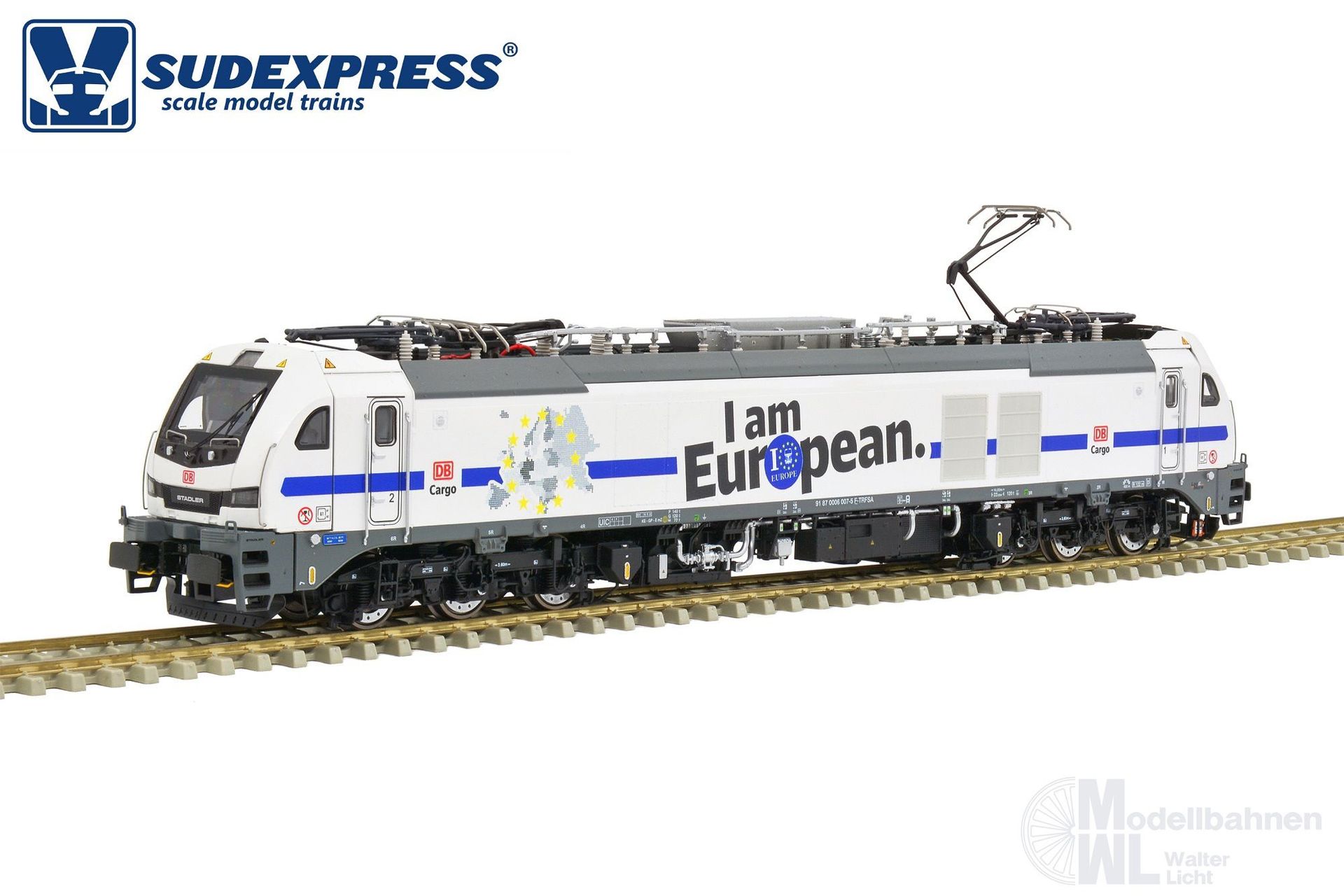 Sudexpress S0060078 - E-Lok Euro 6007-5 DB Cargo Ep.VI 'I am European H0/WS Sound