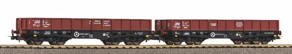 Piko 58261 - Flachwagen Set PKP Ep.IV 401Zb 2.tlg. H0/GL