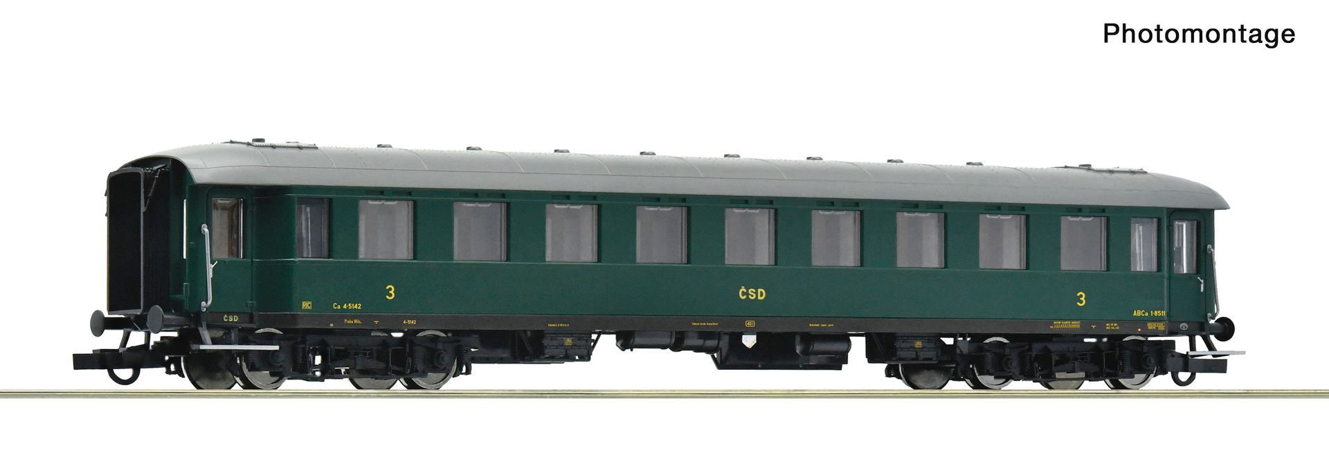 Roco 6200284 - Reisezugwagen 3. Kl. CSD