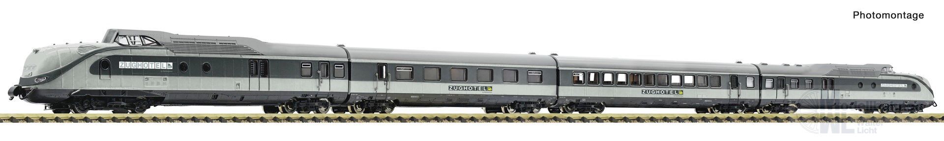 Fleischmann 7760009 - Dieseltriebzug BR 601 Railadventure Ep.VI Zughotel N 1:160