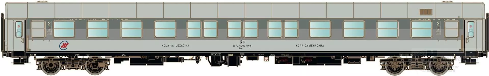 LS Models 48071AC - Liegewagen JZ Ep.V/VI Bctm 257 H0/WS