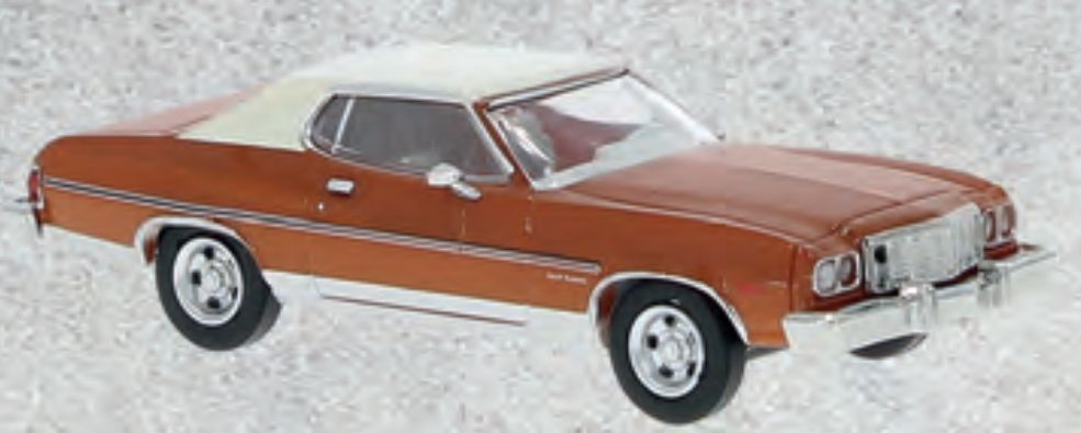 Brekina 19733 - Ford Gran Torino rotorange/elfenbein H0 1:87