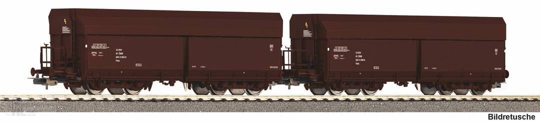 Piko 28332 - Selbstentladewagen Set WTK / ÖBB Ep.IV 2.tlg. H0/GL