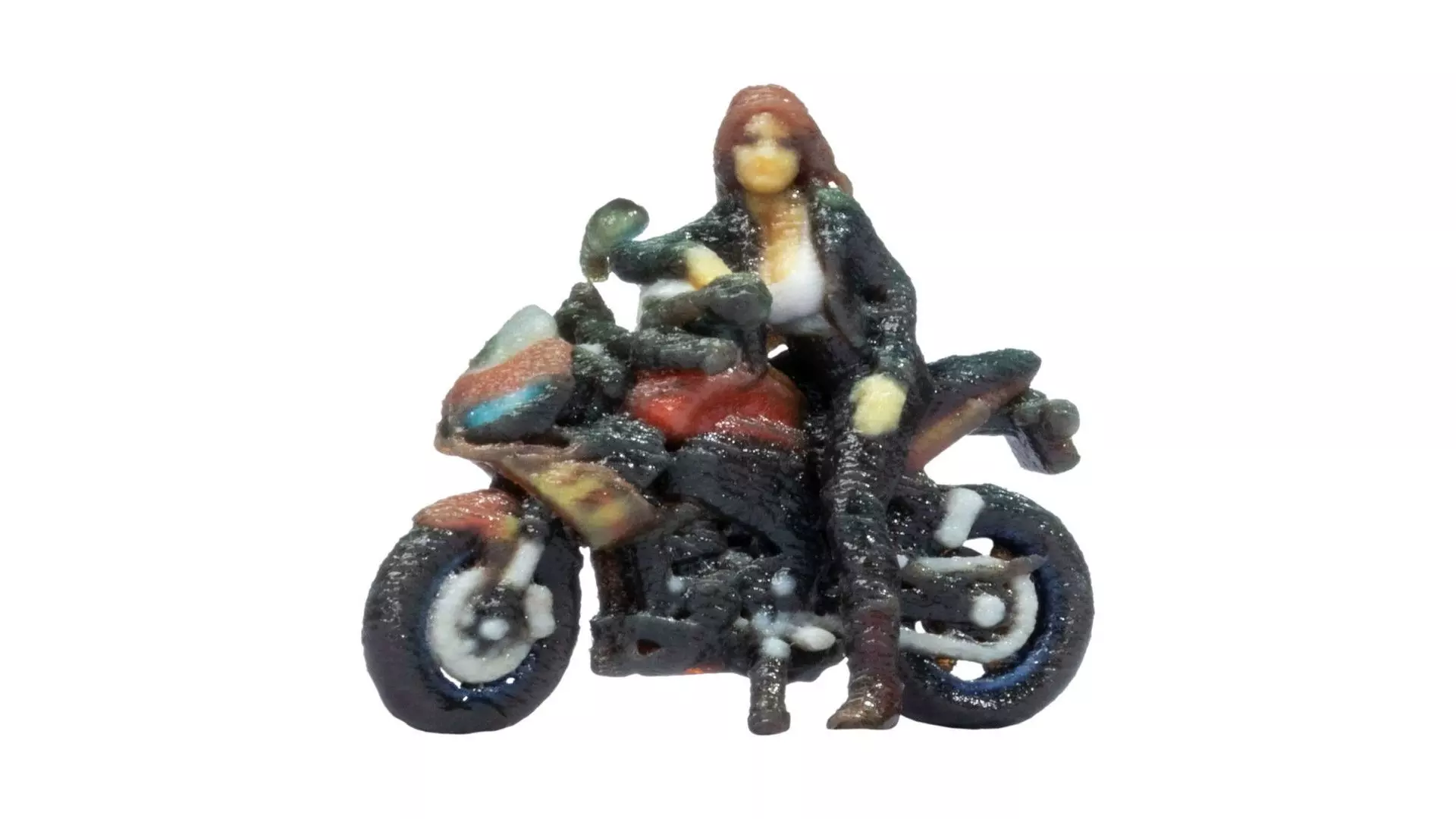 Noch 10907 - Sportmotorrad stehend H0 1:87