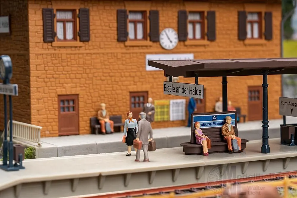 Faller 190095 - Aktions-Set Bahnhof Eisele an H0 1:87