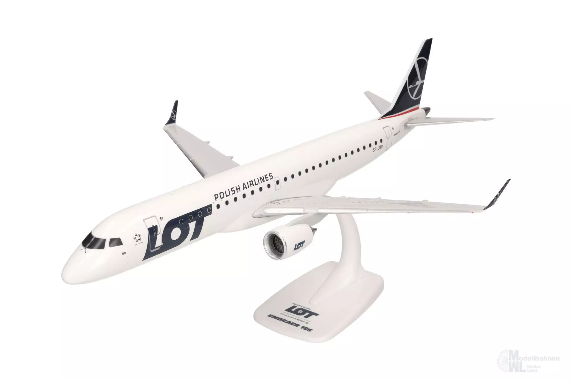 Herpa 613989 - E195 LOT Polish Airlines 1:100