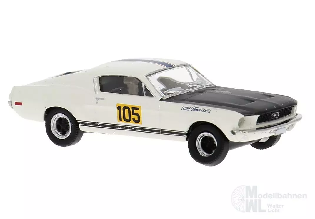 Brekina 19614 - Ford Mustang Ecurie Ford France H0 1:87