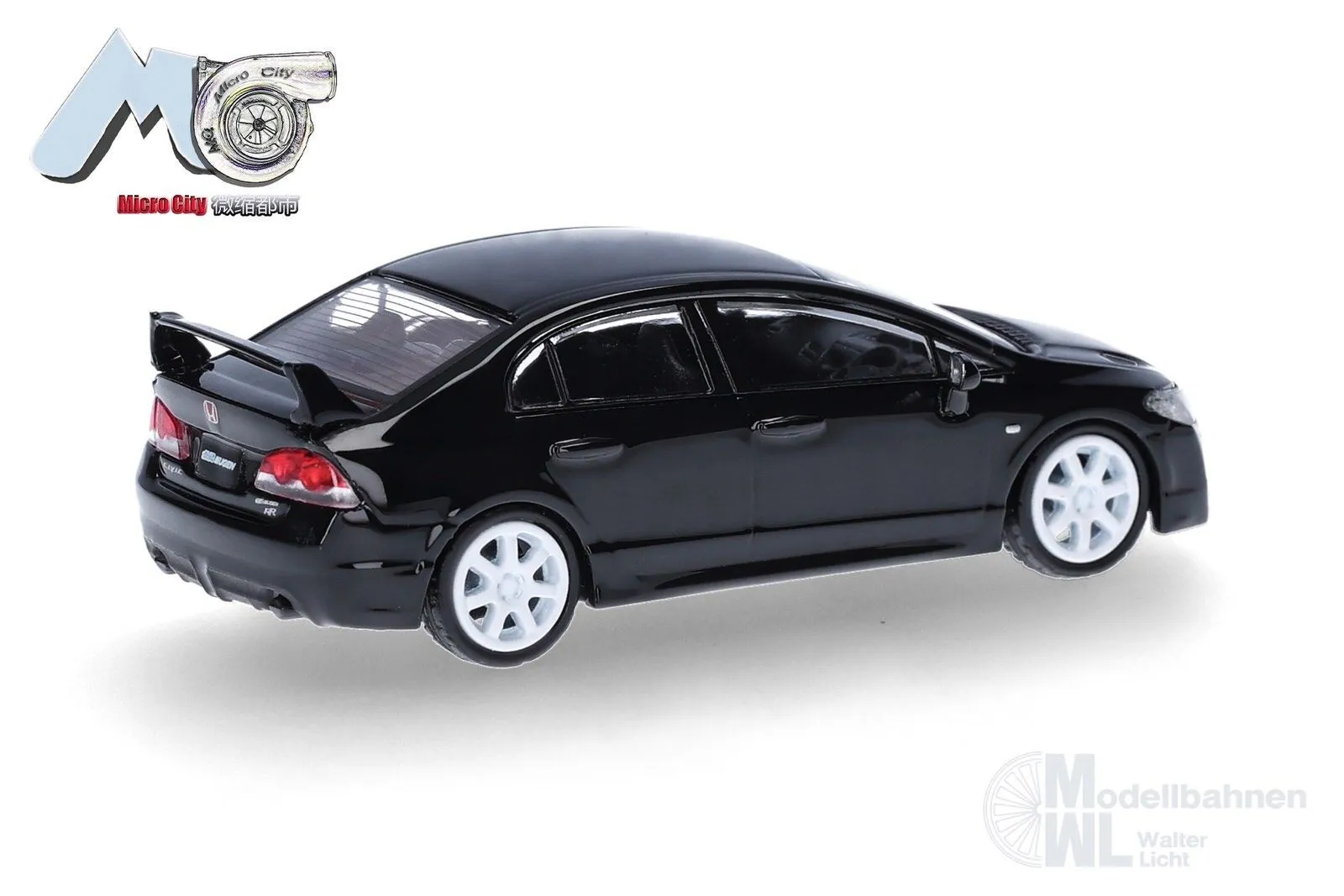 Herpa 87MC000100 - Honda Civic FD2 schwarz H0 1:87
