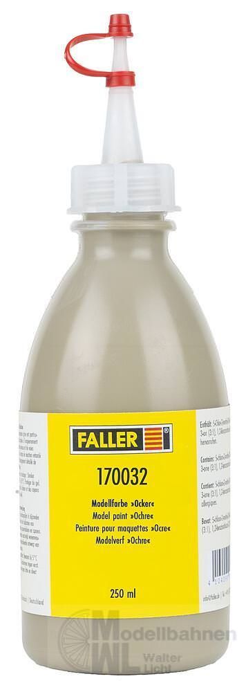 Faller 170032 - Modellbaufarbe ocker 250 ml Faller 170032 - Modellbaufarbe ocker 250 ml