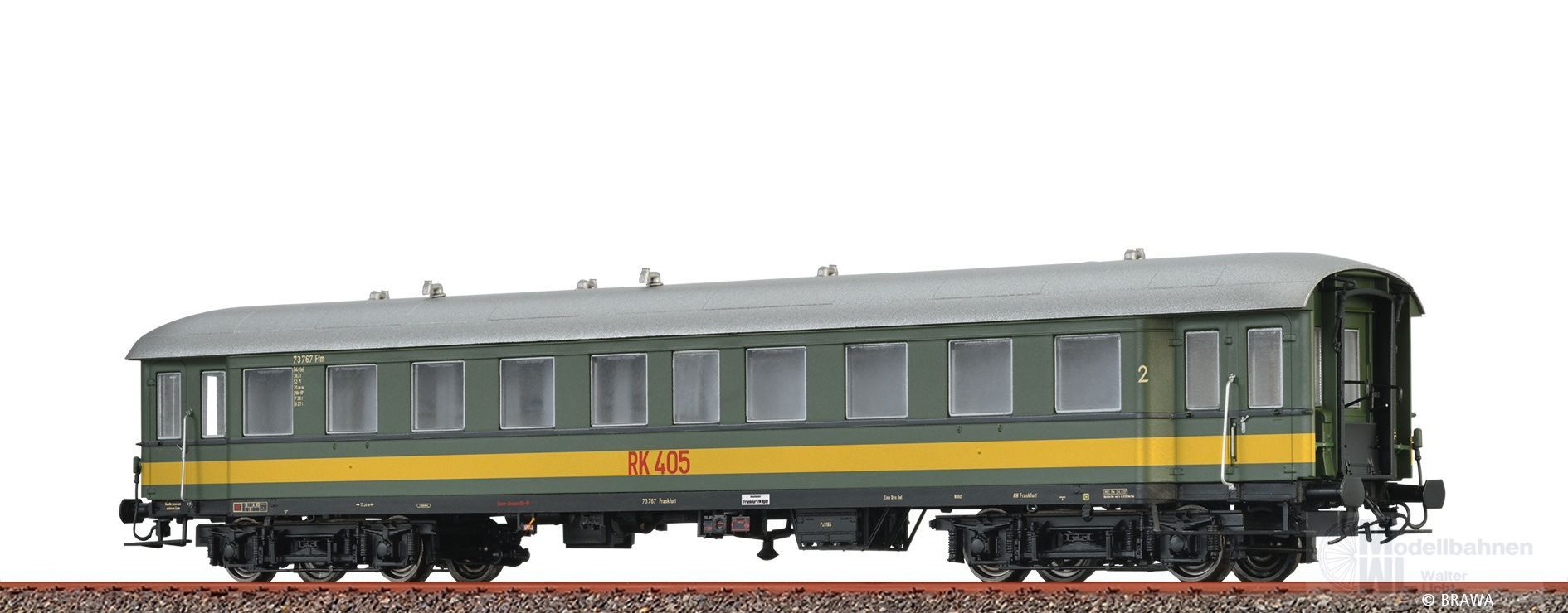 Brawa 46192 - Eilzugwagen USTC Ep.III Rail Kitchen H0/GL