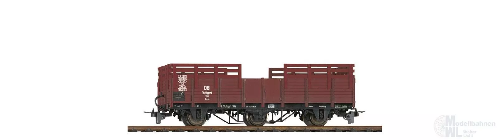 Bemo 2008816 - Torftransportwagen DB Ep.III Osm 186 H0e
