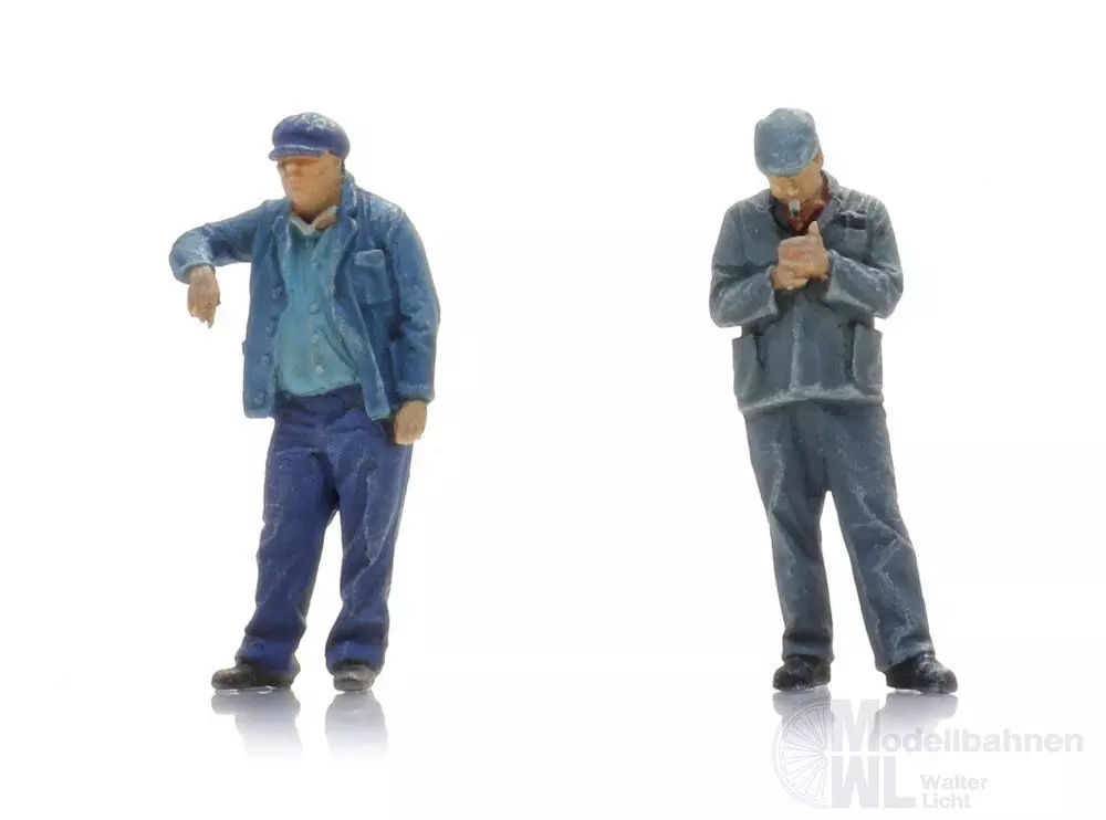 ARTITEC b.v. 5160055 - SNCF Dampflokpersonal Fugain (2x) Fertigmodell 1:160