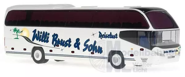 Rietze 67118 - Neoplan Cityliner 07 Willi Brust & Sohn Reislust H0 1:87