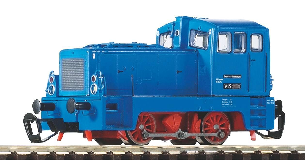 Piko 47308 - Diesellok V 15 DR Ep.III blau TT 1:120