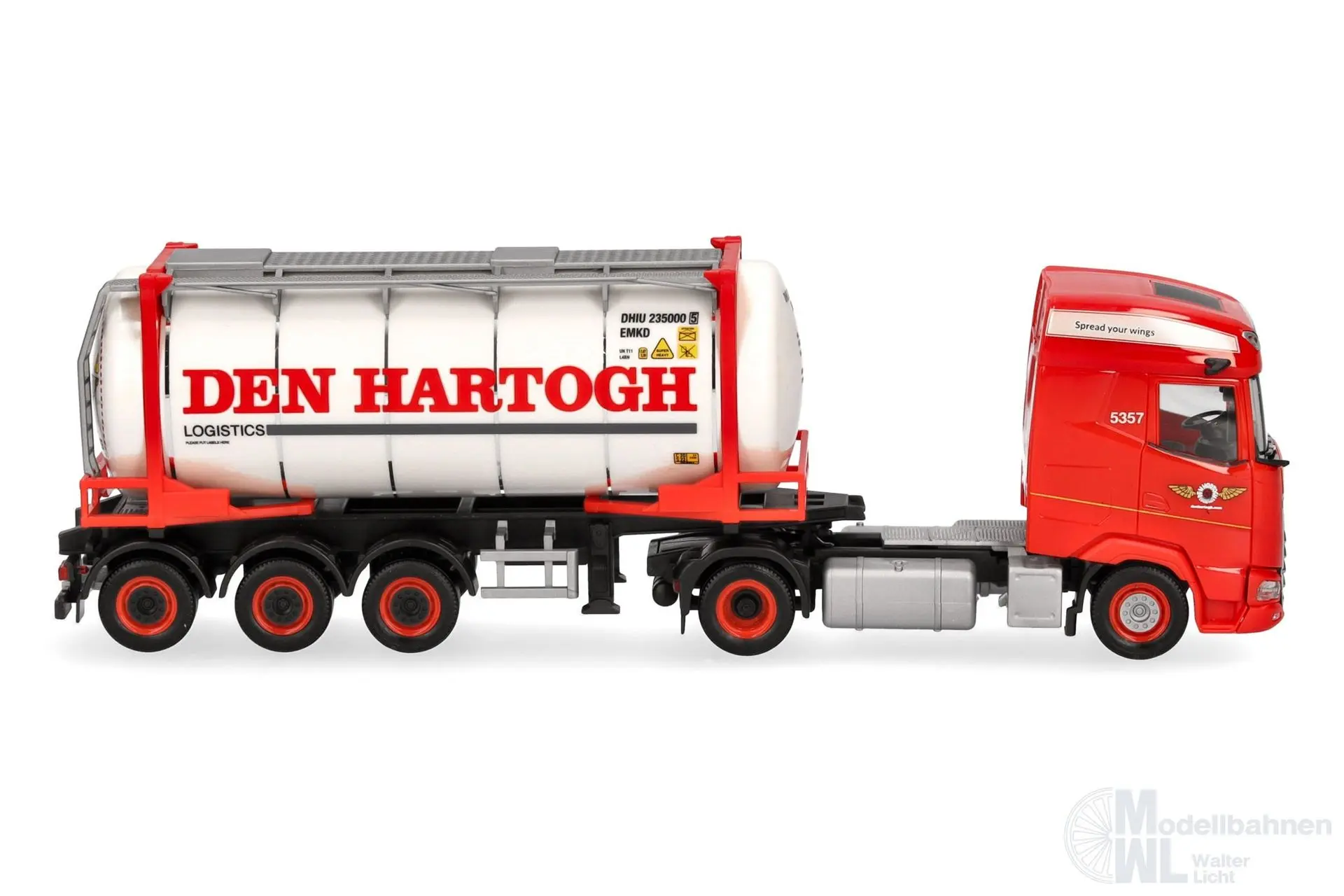 Herpa 320344 - DAF XG Swapcon.-Sz Den Hartogh H0 1:87