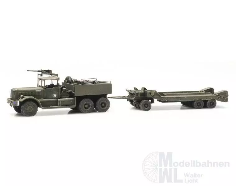 ARTITEC b.v. 6870281 - UK M19 Diamond T with trailer H0 1:87