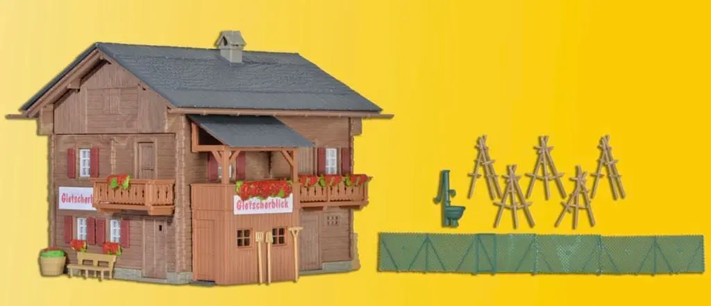 Kibri 38019 - Haus Gletscherblick in Hinterbichl H0 1:87